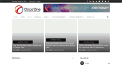 Desktop Screenshot of oncozine.com