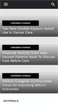 Mobile Screenshot of oncozine.com